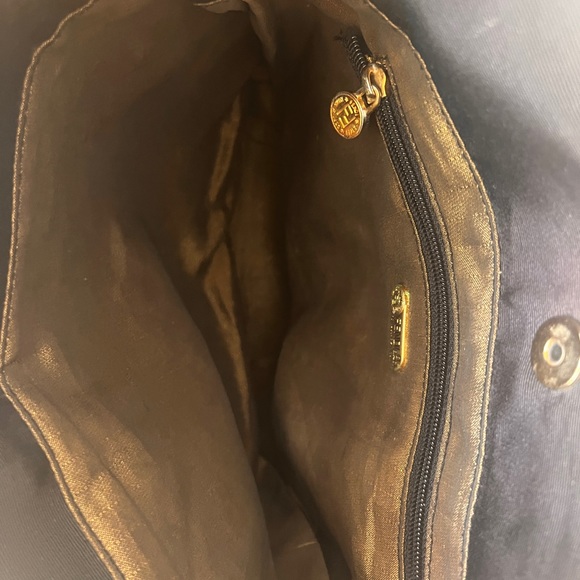 Black Fendi fabric tote bag - Picture 8 of 9